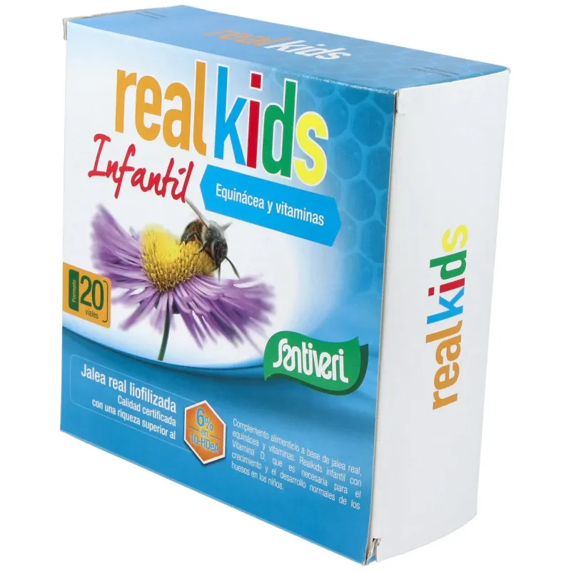 Santiveri realkids infantil 20 viales | Farmacia Barata