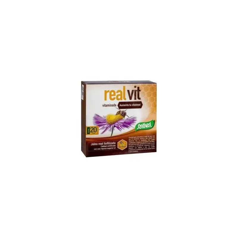 Santiveri realvit vitaminada 20 viales | Farmacia Barata