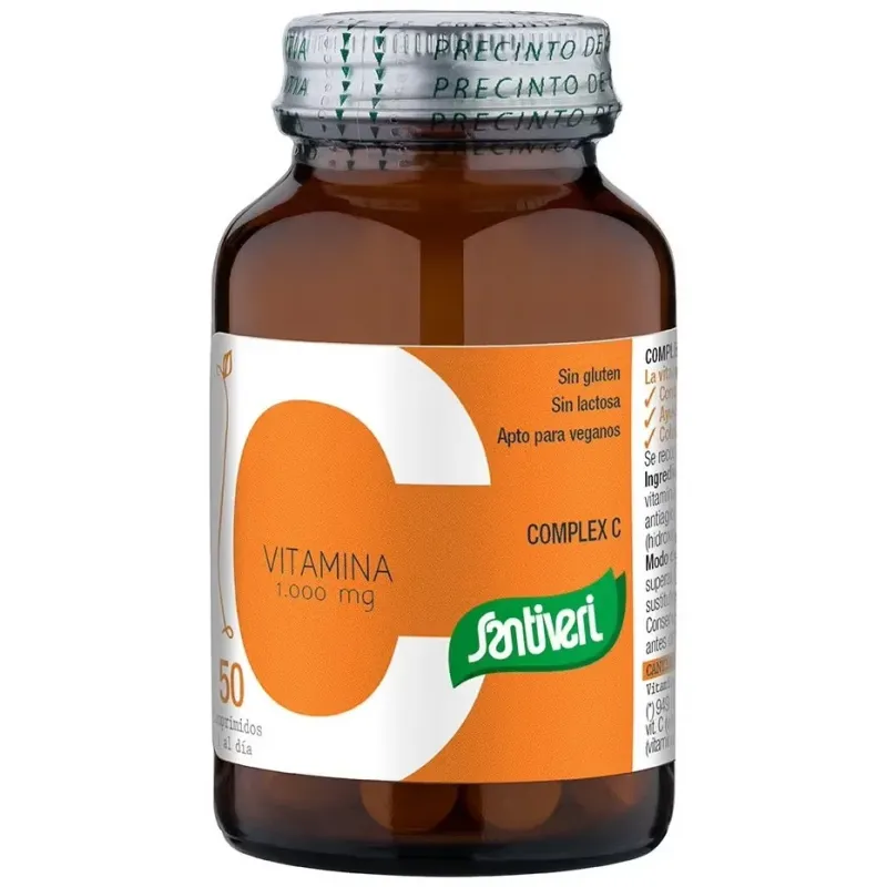 Santiveri vitaminas complex-c 1000mg 50comp | Farmacia Barata