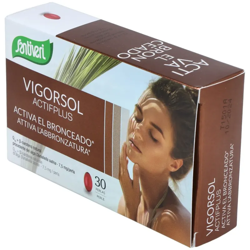 Santiveri vigorsol total 30 perlas | Farmacia Barata