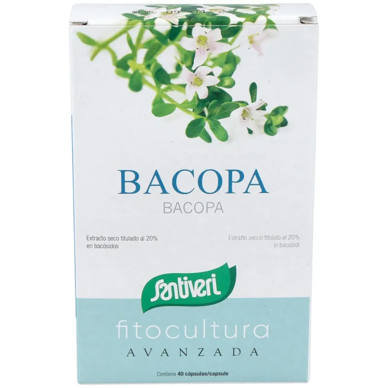 Santiveri plantas fit bacopa 40caps | Farmacia Barata Santiveri plantas fit bacopa 40caps | Farmacia Barata