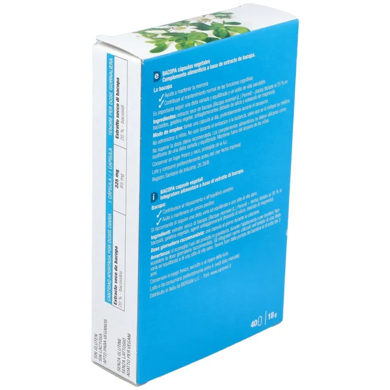 Santiveri plantas fit bacopa 40caps | Farmacia Barata Santiveri plantas fit bacopa 40caps | Farmacia Barata