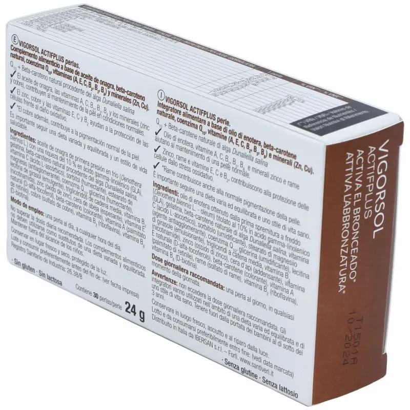 Santiveri vigorsol total 30 perlas | Farmacia Barata
