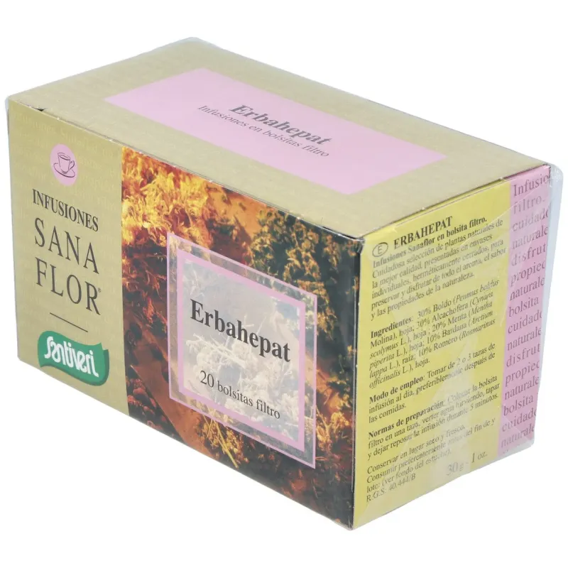 Sanaflor erbahepat infusion 20ud. | Farmacia Barata