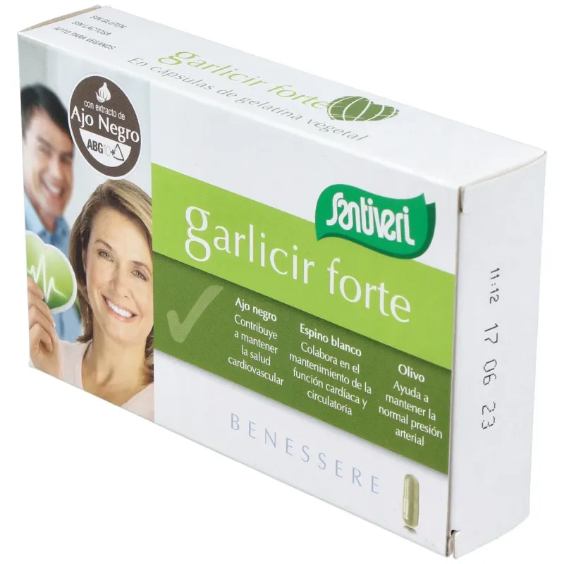 Santiveri garlicir forte 40caps | Farmacia Barata Santiveri garlicir forte 40caps | Farmacia Barata