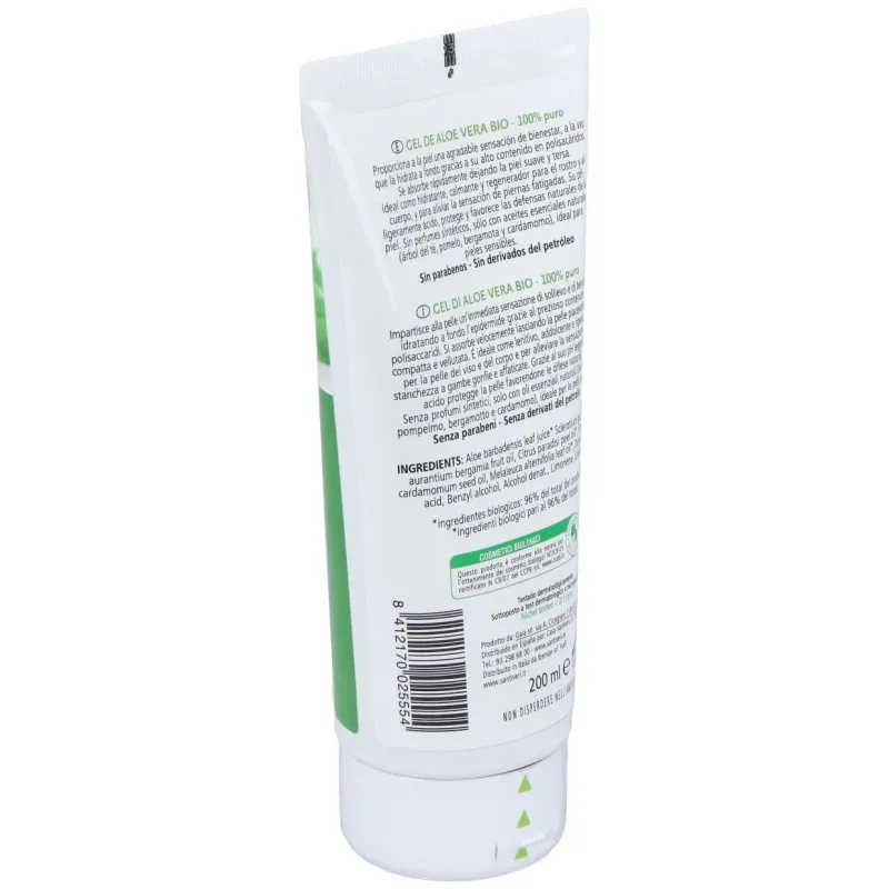 Santiveri gel aloe vera bio 200ml | Farmacia Barata Santiveri gel aloe vera bio 200ml | Farmacia Barata