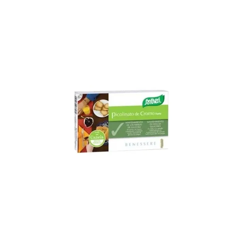 Picolinato de cromo forte 40cap. | Farmacia Barata