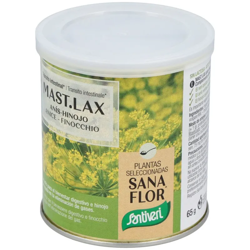 Santiveri sanaflor bote mast-lax gases 65gr | Farmacia Barata