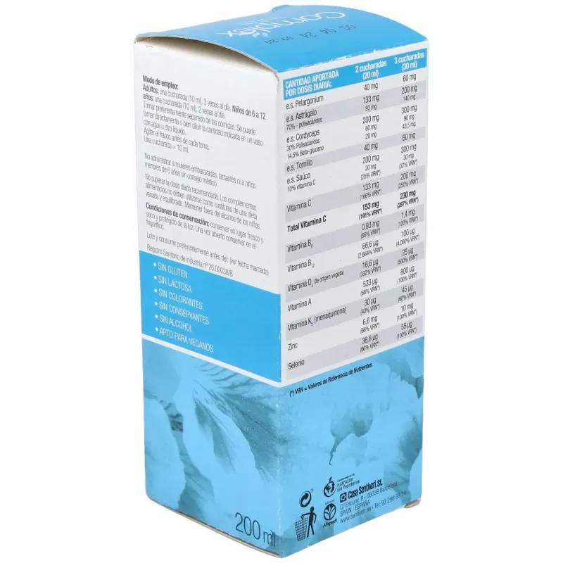 Complex total jarabe 200ml. | Farmacia Barata