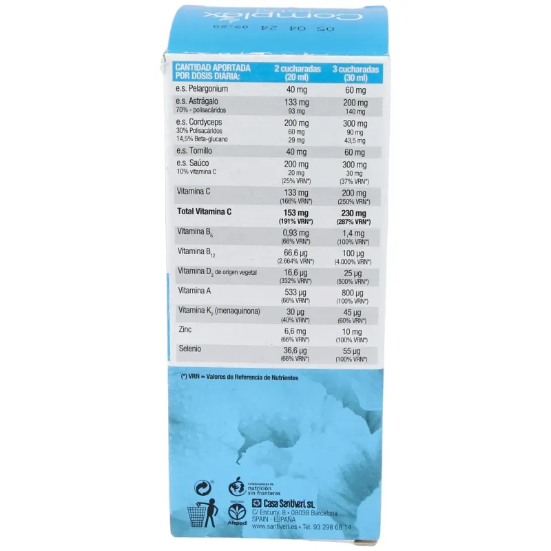 Complex total jarabe 200ml. | Farmacia Barata