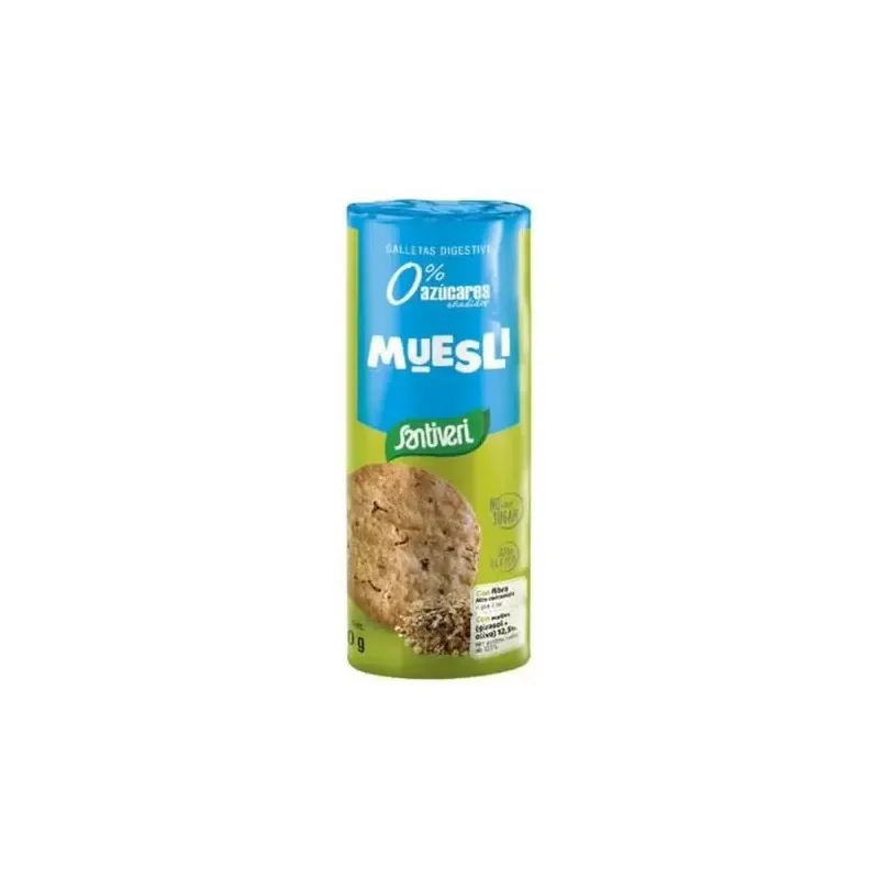 Galletas digestive muesli 0% azucares190gr. | Farmacia Barata