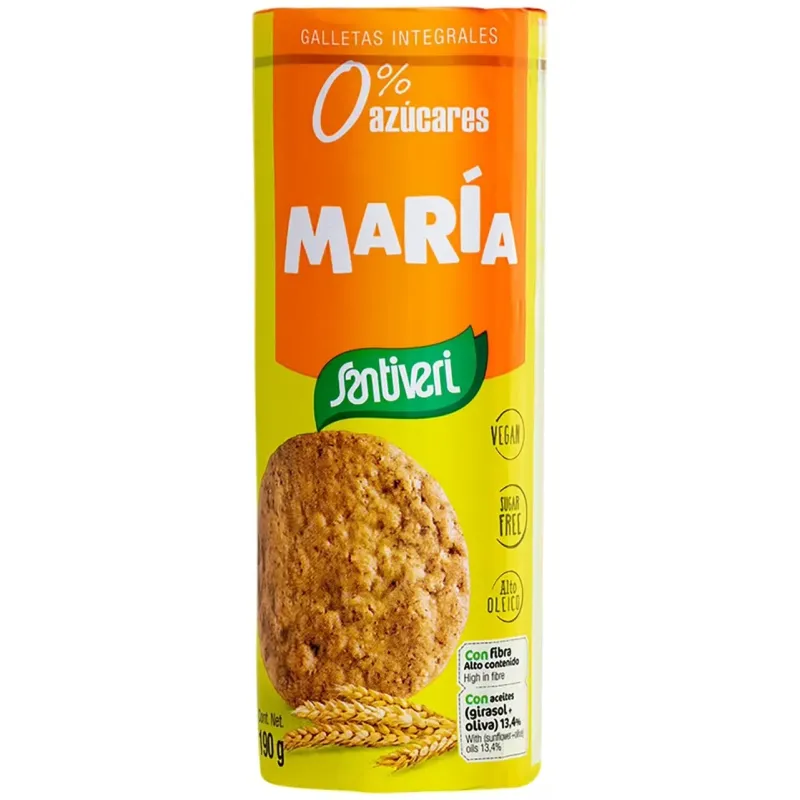 Galletas maria 0% azucares 190gr. | Farmacia Barata