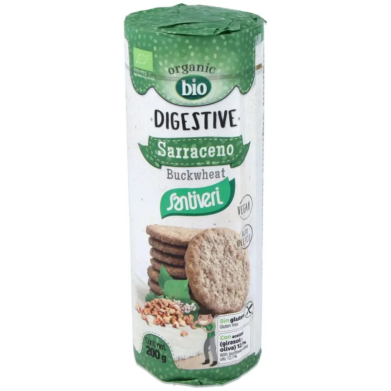 Santiveri galletas digestive sarraceno bio 200g | Farmacia Barata