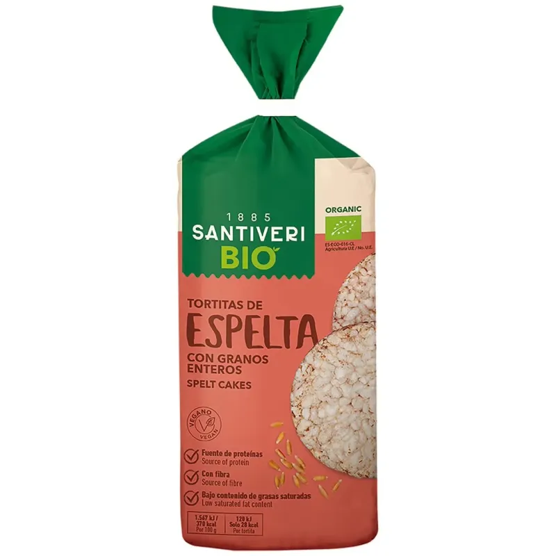 Tortitas de espelta 100gr. bio | Farmacia Barata