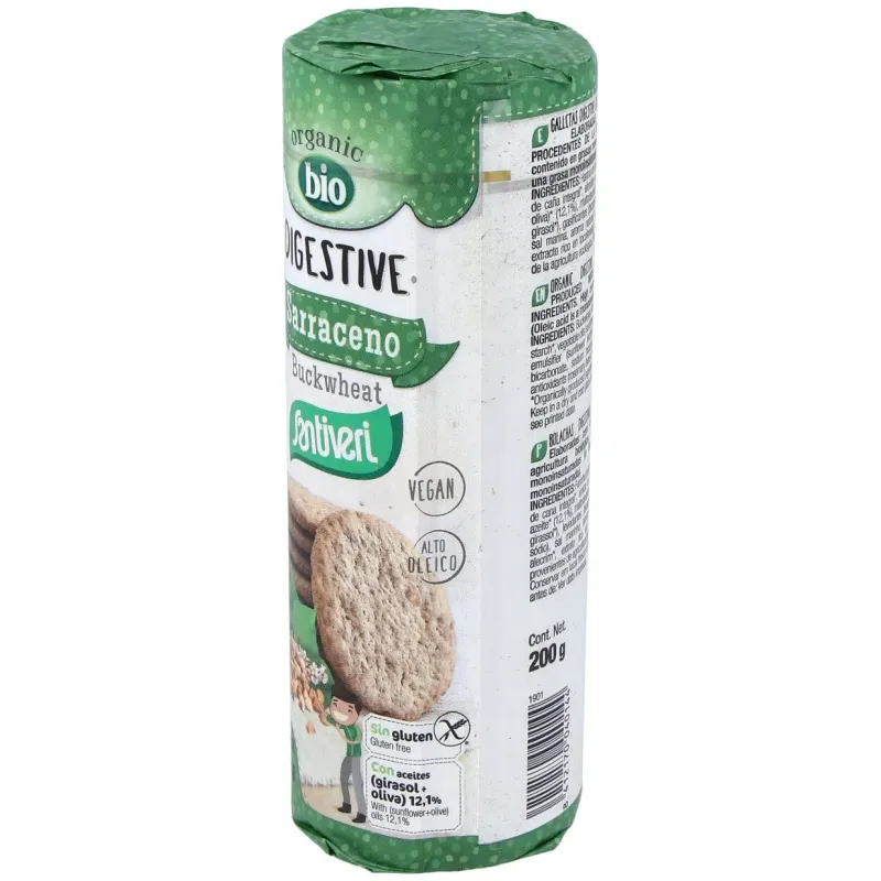 Santiveri galletas digestive sarraceno bio 200g | Farmacia Barata