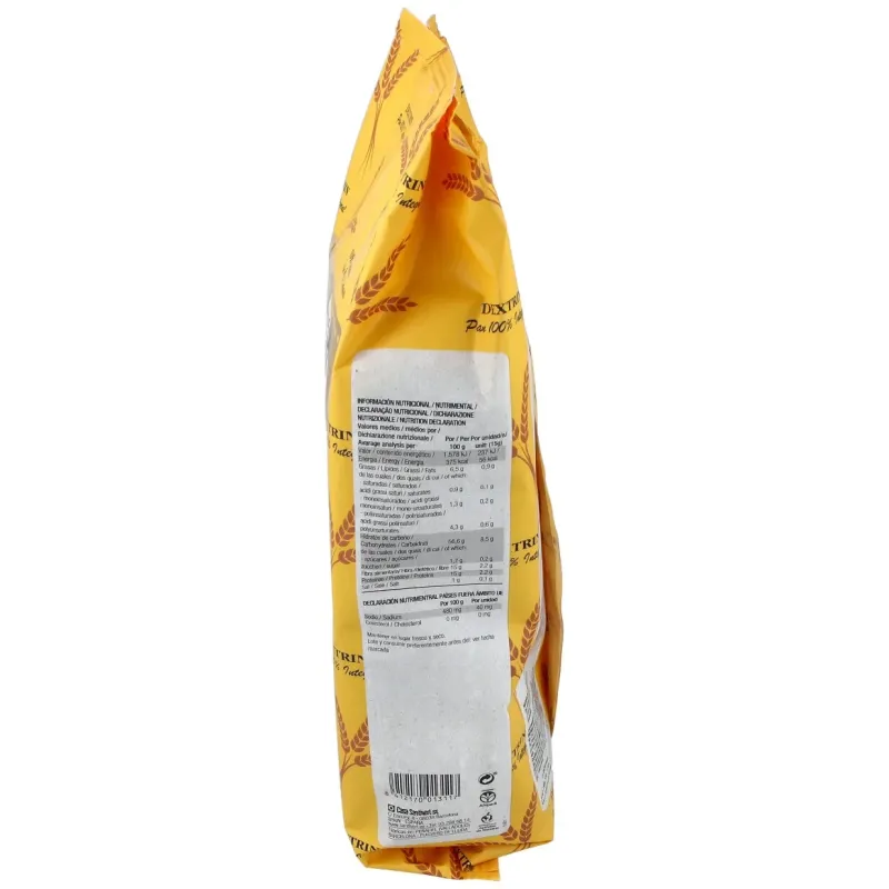 Dextrin pan integral dextrin santiveri con semillas de lino 300 | Farmacia Barata