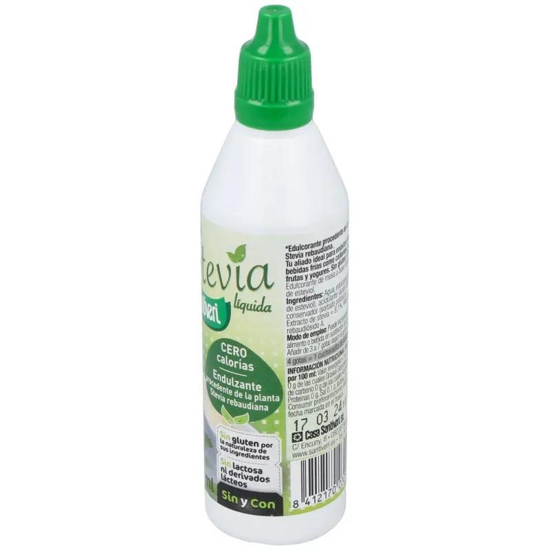 Santiveri stevia líquida 90ml | Farmacia Barata