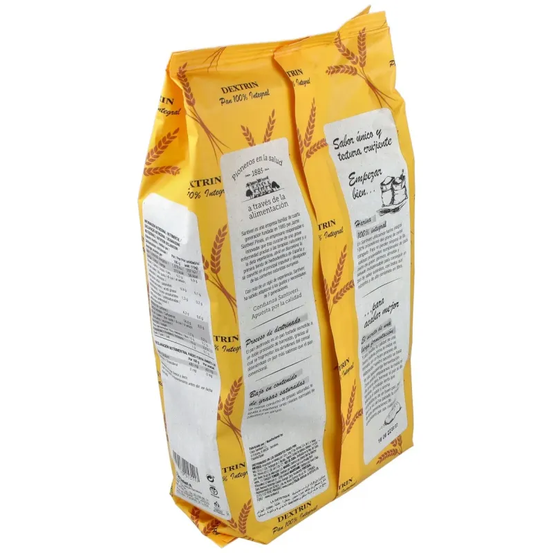 Dextrin pan integral dextrin santiveri con semillas de lino 300 | Farmacia Barata