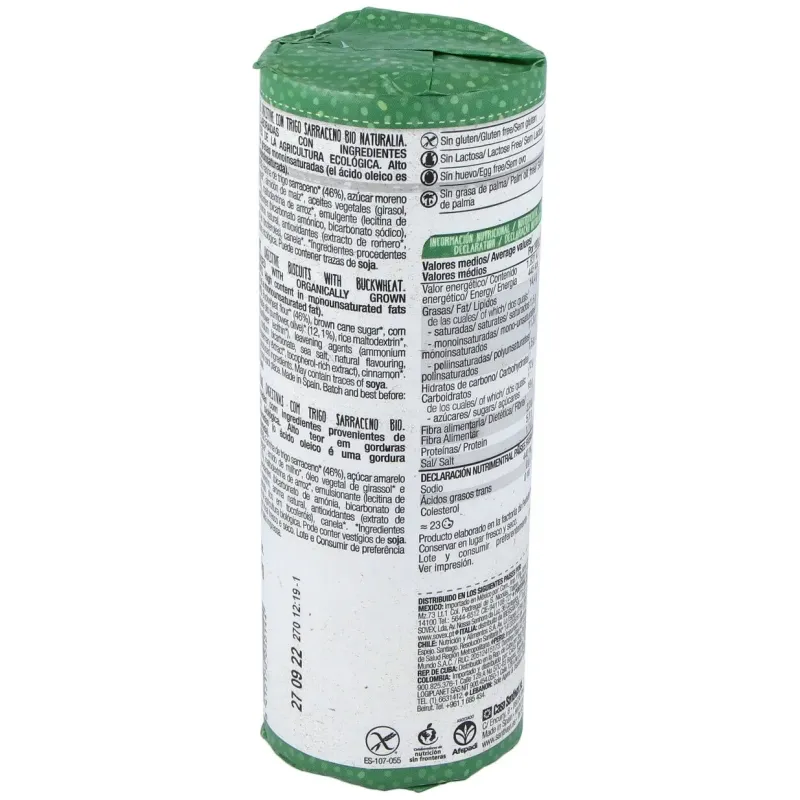 Santiveri galletas digestive sarraceno bio 200g | Farmacia Barata