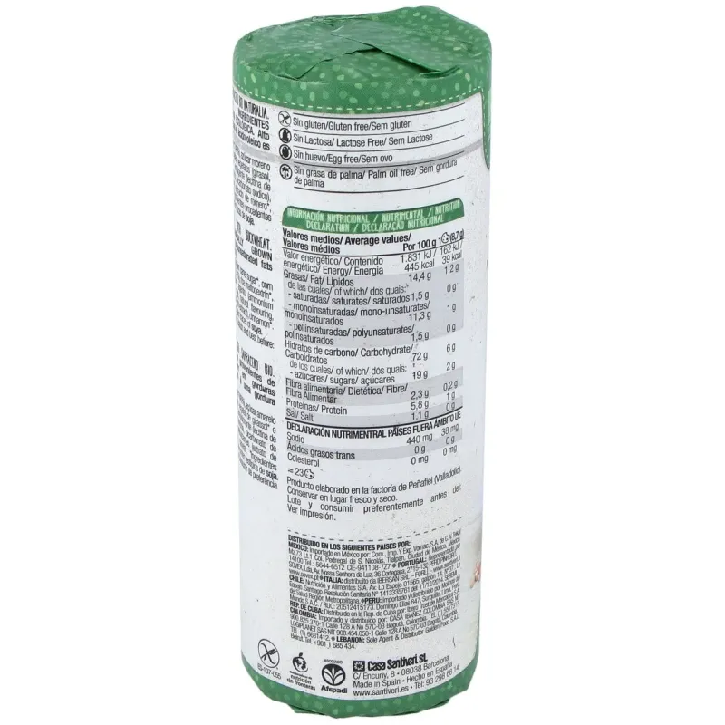 Santiveri galletas digestive sarraceno bio 200g | Farmacia Barata