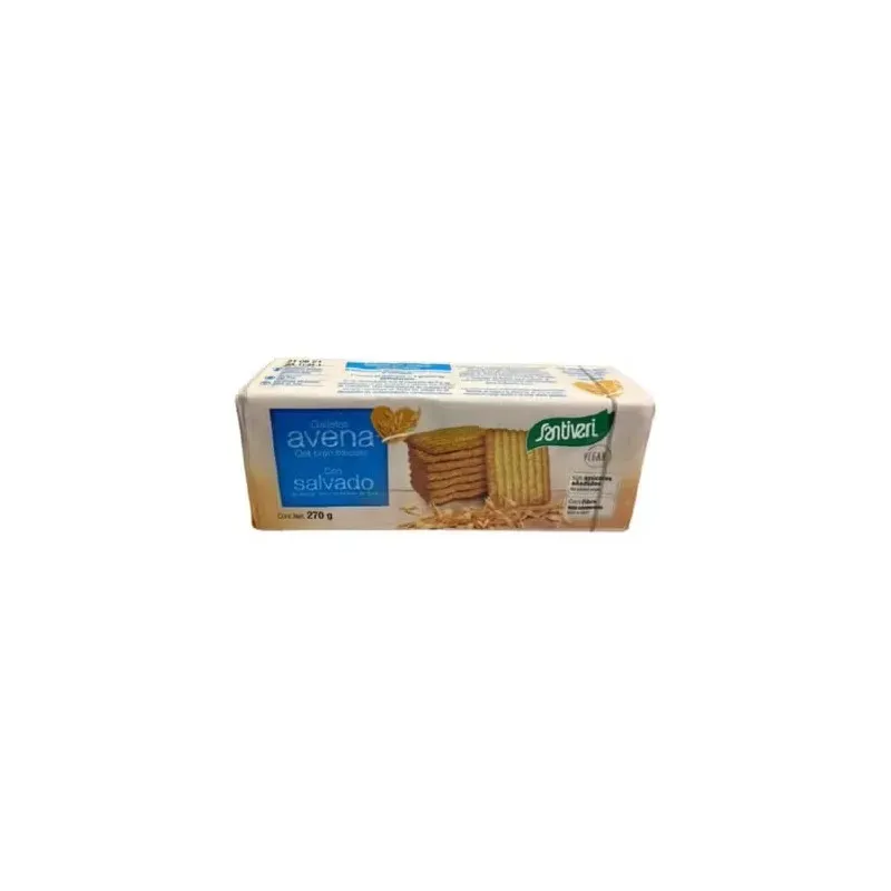 Santiveri galletas salvado de avena 270g | Farmacia Barata