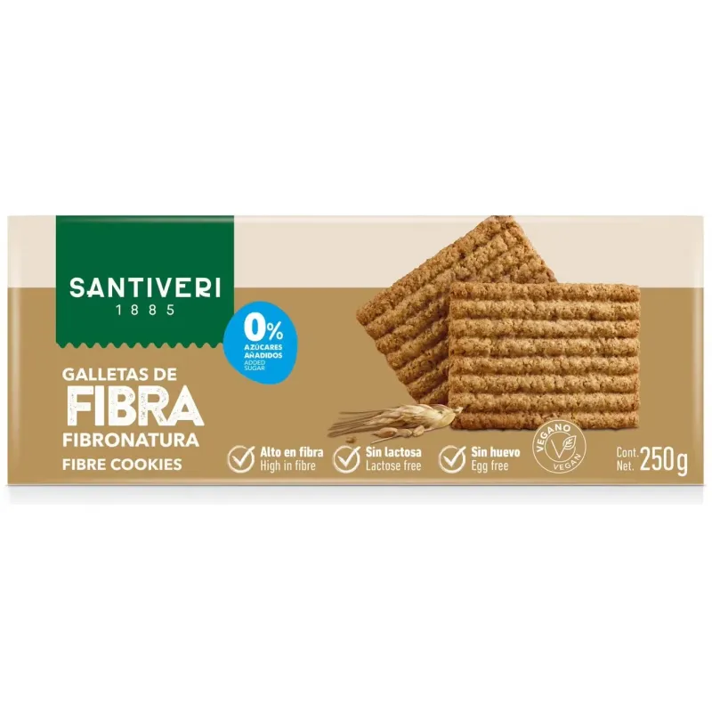 Santiveri galletas fibronatura 250g | Farmacia Barata