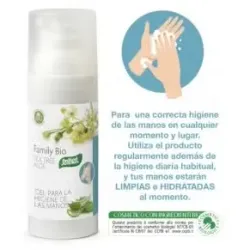 Santiveri family bio tea tree aloe gel para la higiene de las manos 50ml