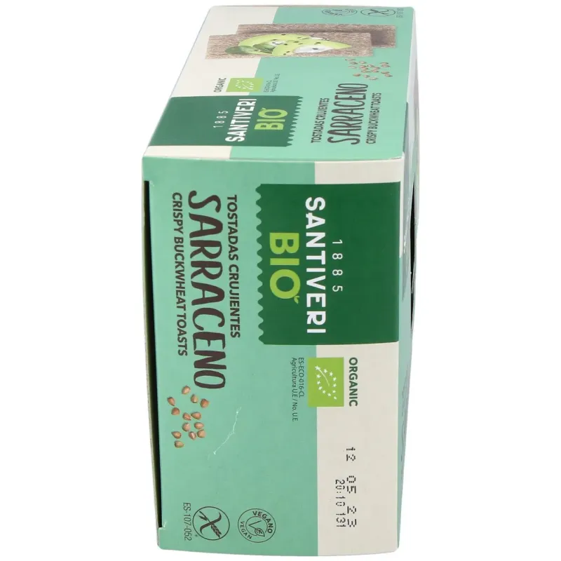 Tostadas de trigo sarraceno 100gr. bio | Farmacia Barata
