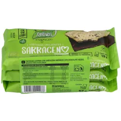 Tostadas trigo sarraceno choco negro 6ud. | Farmacia Barata