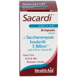 Sacardi (saccharomyces boulardii) 30vcaps.