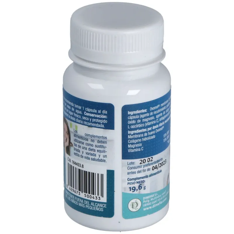 Ovodim colageno con ovomet 30cap. | Farmacia Barata