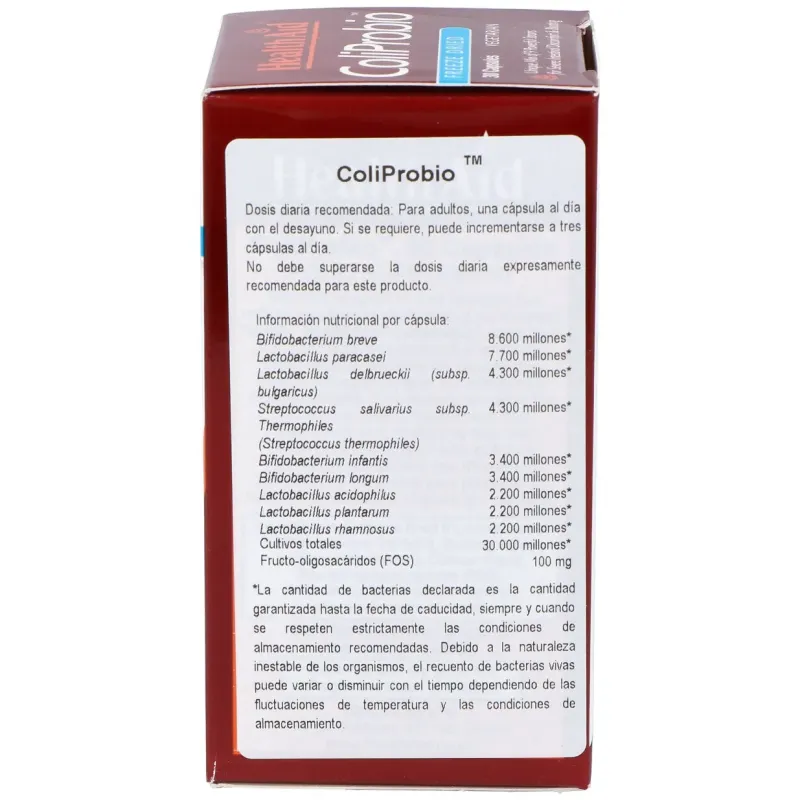 Healthaid coliprobio 30caps | Farmacia Barata Healthaid coliprobio 30caps | Farmacia Barata