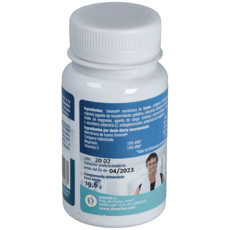 Ovodim colageno con ovomet 30cap. | Farmacia Barata