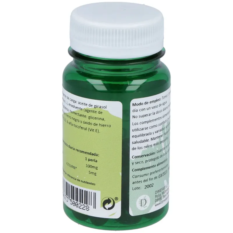 Dimefar coenzima q 10 plus 30 perlas | Farmacia Barata
