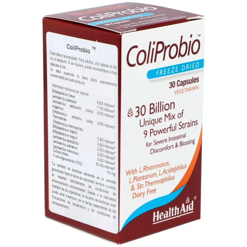 Healthaid coliprobio 30caps | Farmacia Barata Healthaid coliprobio 30caps | Farmacia Barata