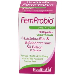 Femprobio 50.000millones 30vcap. health aid | Farmacia Barata