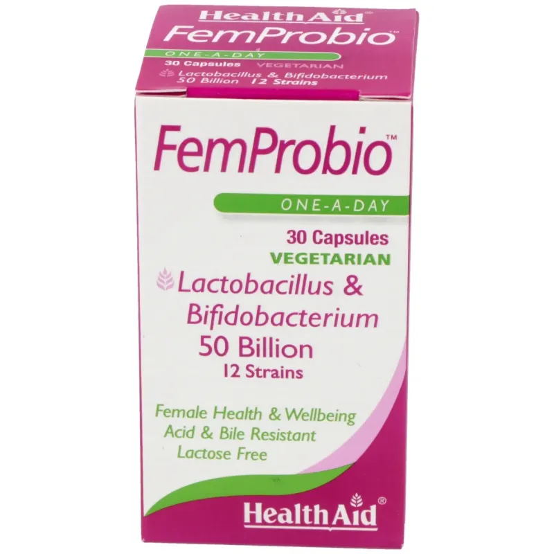 Femprobio 50.000millones 30vcap. health aid | Farmacia Barata