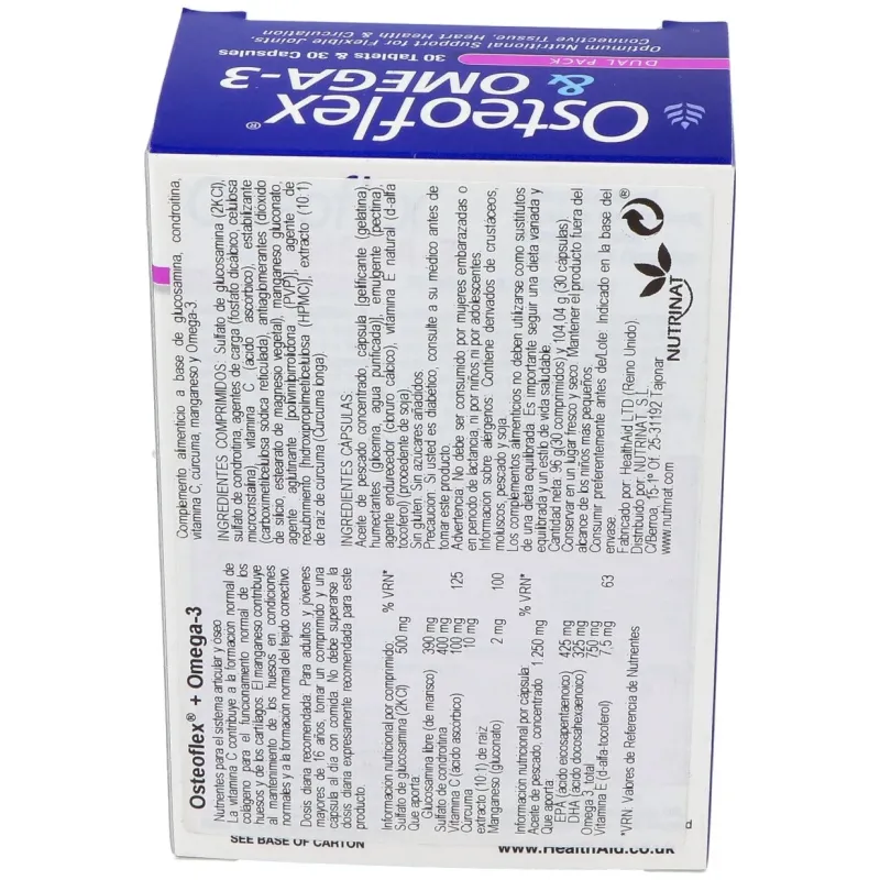 Healthaid osteoflex y omega-3 30caps + 30comp | Farmacia Barata