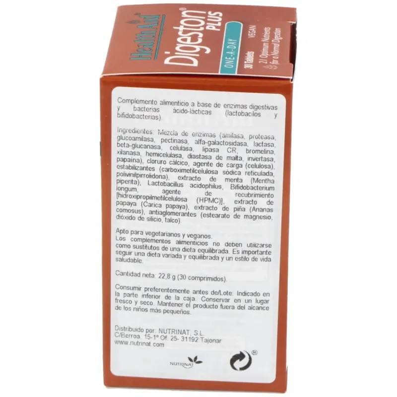 Digeston plus con prebioticos 30comp. | Farmacia Barata