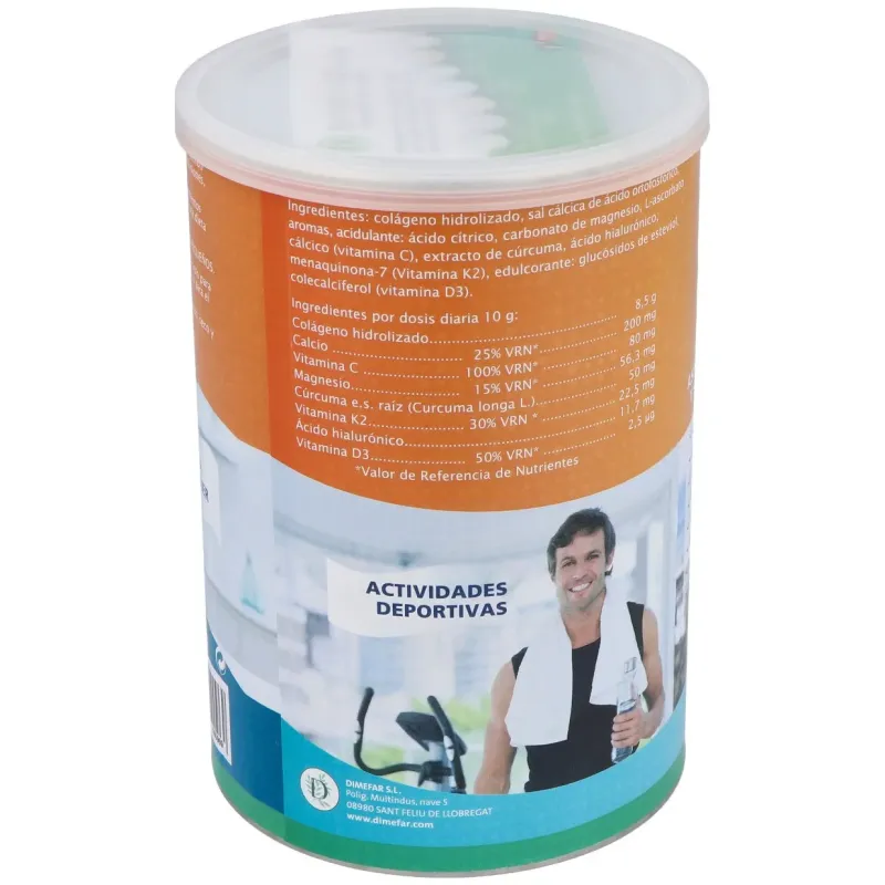 Dimefar colágeno forte sabor tropical 300g | Farmacia Barata
