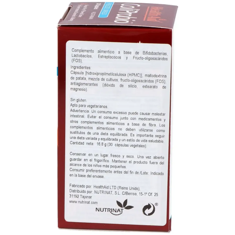 Healthaid coliprobio 30caps | Farmacia Barata Healthaid coliprobio 30caps | Farmacia Barata