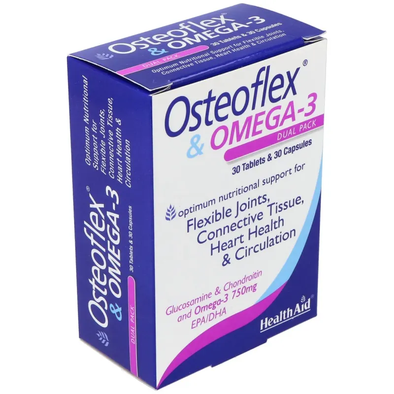 Healthaid osteoflex y omega-3 30caps + 30comp | Farmacia Barata