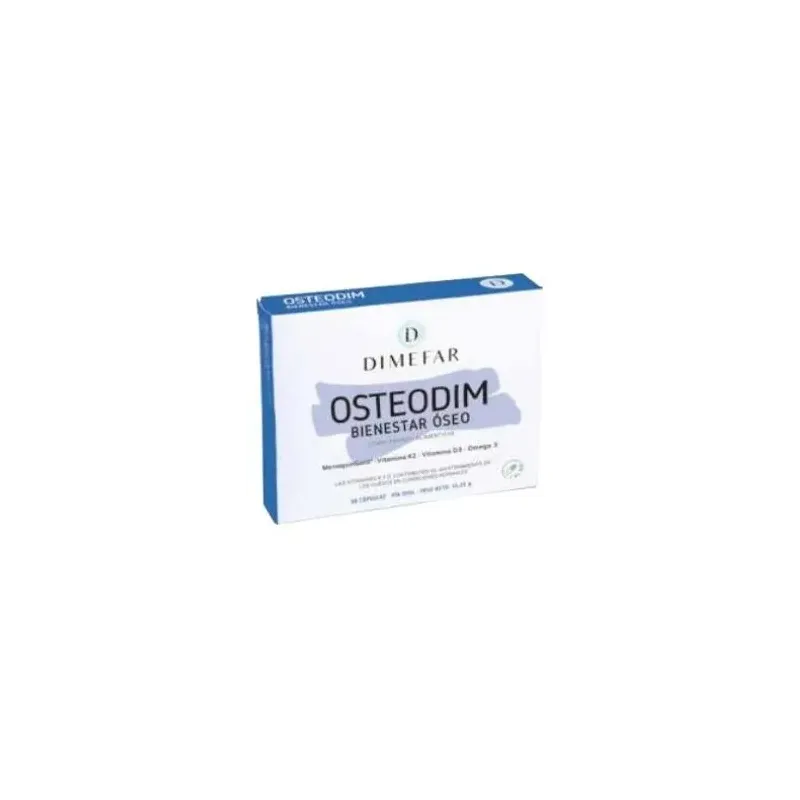 Dimefar osteodim bienestar óseo 30caps | Farmacia Barata