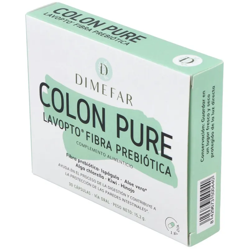 Colon pure (lavopto) 30cap. | Farmacia Barata