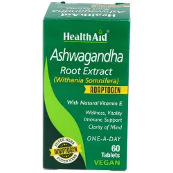 Healthaid ashwagandha 60caps | Farmacia Barata