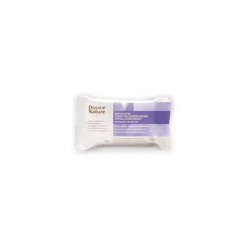 Douce nature toallitas intimas eco 15uds | Farmacia Barata