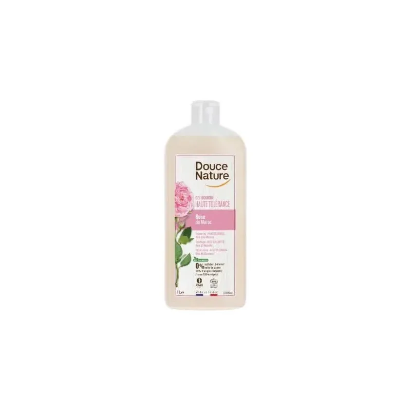 Douce nature gel baño rosa eco 1000ml | Farmacia Barata