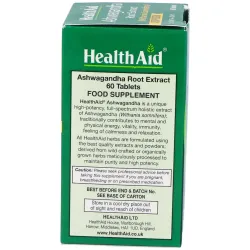 Healthaid ashwagandha 60caps | Farmacia Barata