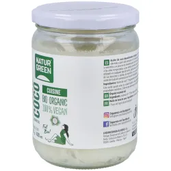 Naturgreen aceite de coco cuisine bio 430ml/400g | Farmacia Barata