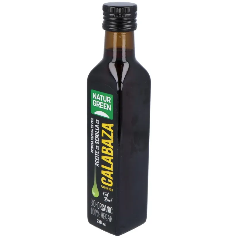 Naturgreen aceite ecológico de semillas de calabaza 250 ml | Farmacia Barata